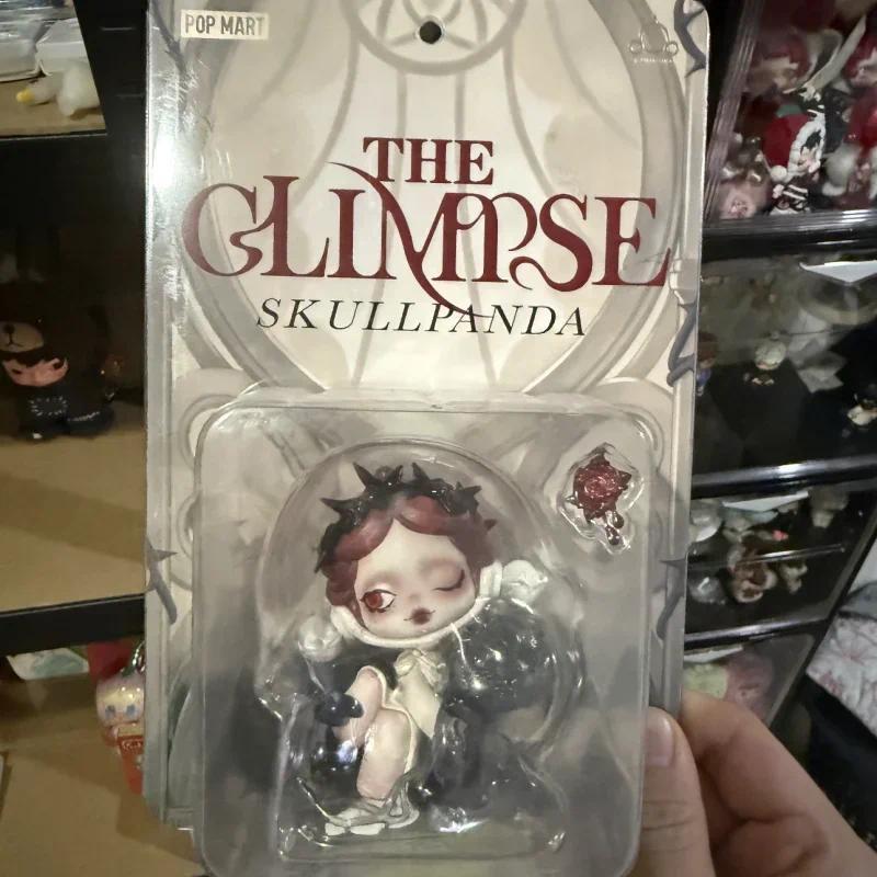 Mystery Box POP MART SKULLPANDA THE GLIMPSE Series Figure Guess Bag Desktop Ornament Collection Blin