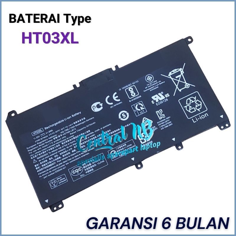 Baterai Laptop HP 14-ck0011TU 14-ck0132TU 14-ck0013TU 14-ck0016TU -CNB