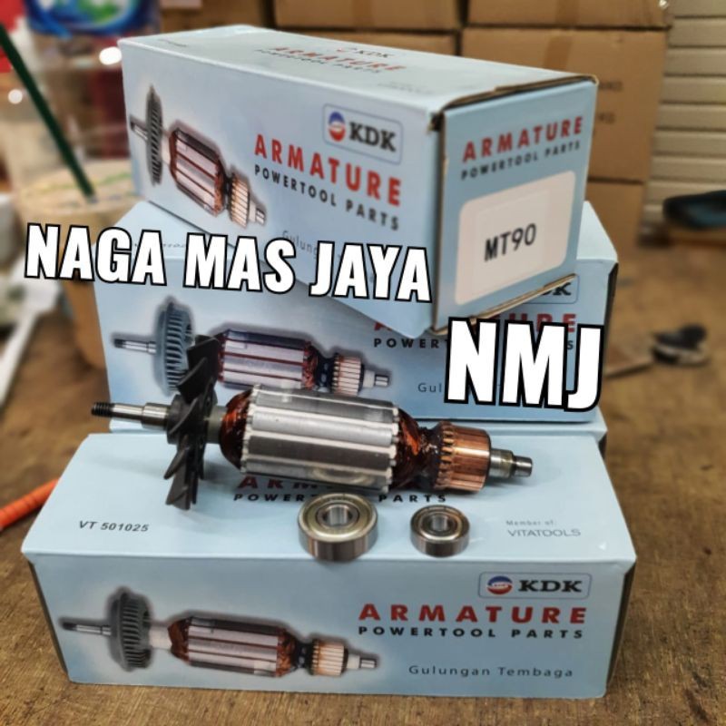 FAVORE ARMATURE / ANGKER GERINDA MAKTEC MT90 / ARMATURE MT90 / ANGKER MT 90