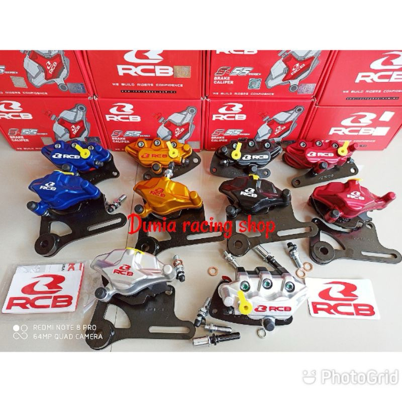 Kaliper RCB CRF 150 WR 155 WR155 R15 New MT15 KLX 150 Dtracker 150 depan dan belakang S series origi