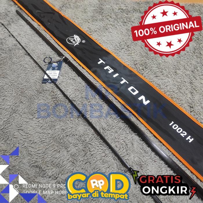 joran pancing spinning 1002 H dan 1002 MH orca triton 300 - 1002 H -bomb