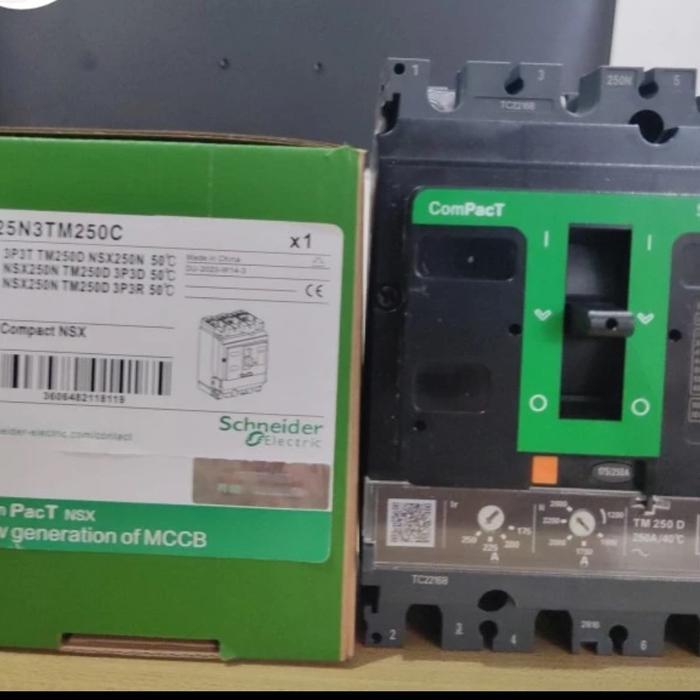 Mccb schneider  NSX250N 3P 250A NSX 3P 250A