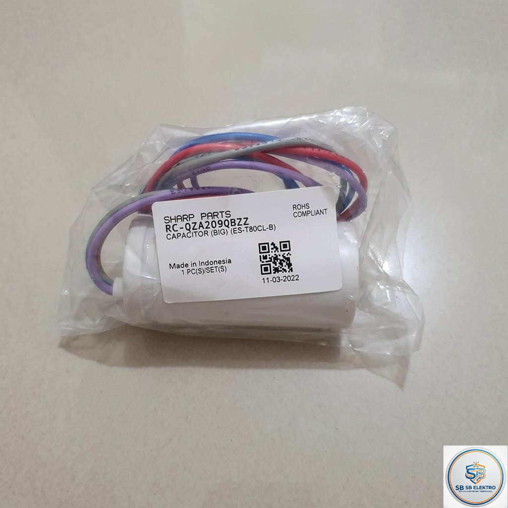ORIGINAL Capacitor Mesin Cuci Sharp 10 KG