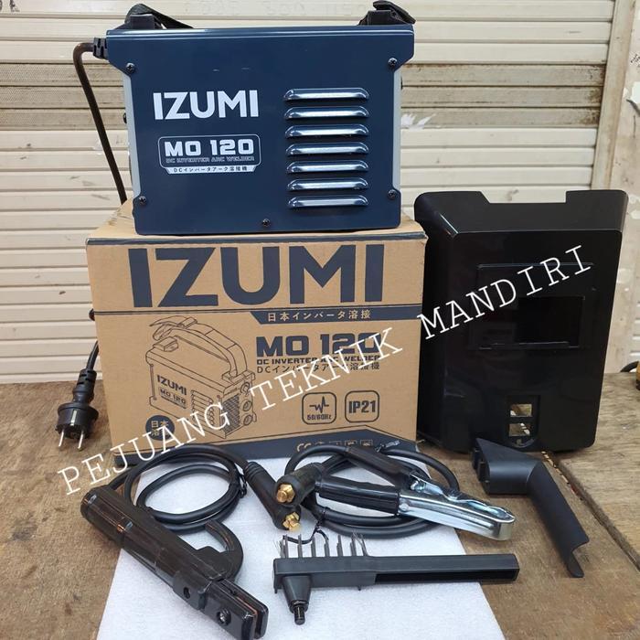 MESIN LAS IZUMI MAX 120 A / TRAVO LAS INVERTER IZUMI MAX 120A 900 WATT - IZUMI MO 120