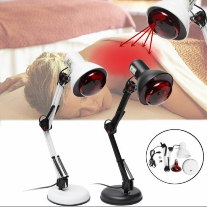 READY Paket Lampu Terapi Infrared Philips Tiang + Bohlam 100 & 150 Watt Philips Original
