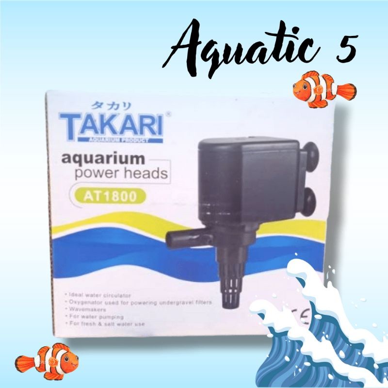 Pompa Kolam Aquarium TAKARI AT 1800