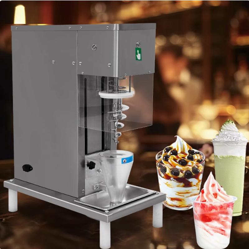 Fruit Ice Cream Mixer Freeze Yogurt Ice Cream Blender Machine Stainless Steel Ice Cream Machine 110V