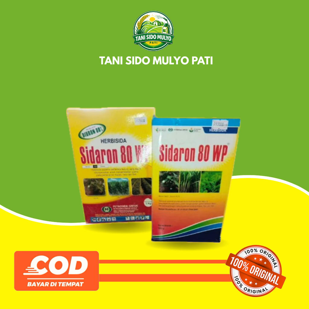 Herbisida Sistemik Selektif Tanaman Tebu Sidaron 80WP