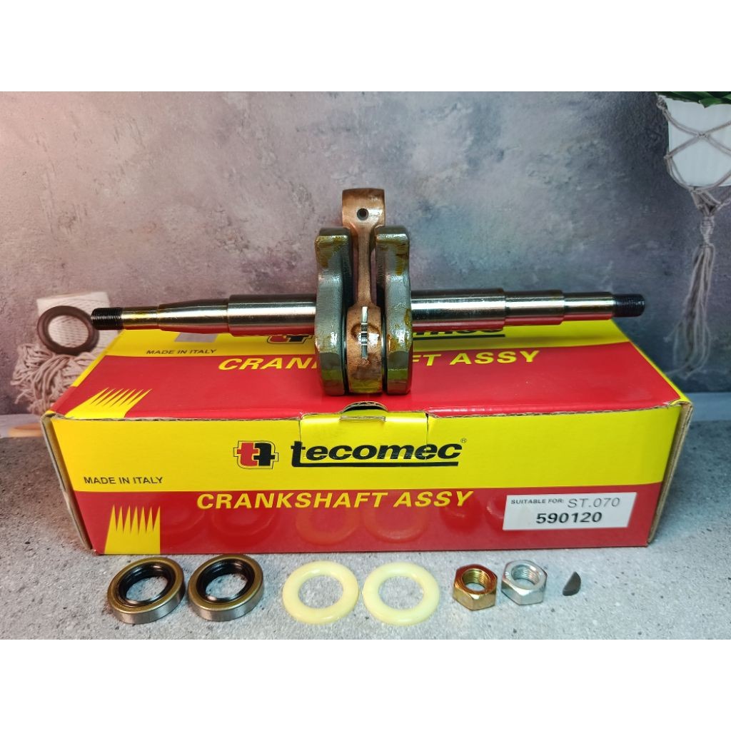 ASKRUP SINSO 070 TECOMEC/CRANKSHAFT CHAINSAW 070 TECOMEC/ASKRUK SINSO BESAR 070 TECOMEC TERLARIS