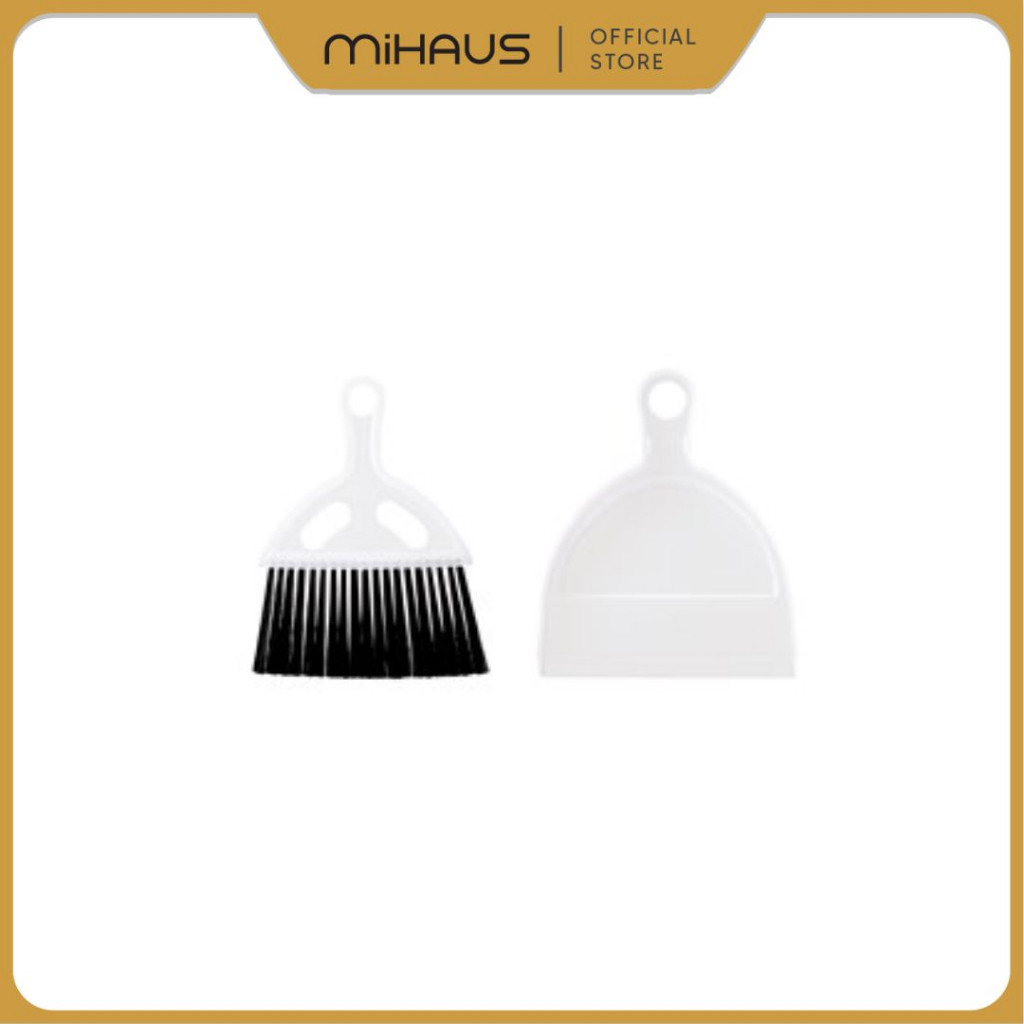 MIHAUS LASKIS Set sapu warna putih, transparan 21CM LA1599