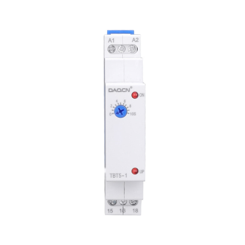 beautiful 24-240VAC/DC universal TBT5-1/2 Voltage relay n rail timer relay module Electronic timer t