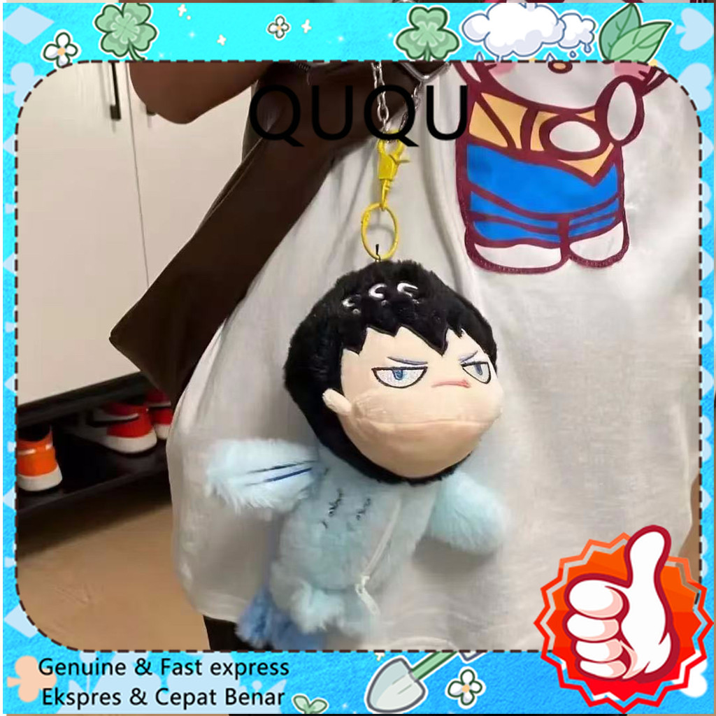 Anime Haikyuu 12cm Haikyuu Volleyball Plush Doll Stuffed Tobio Kageyama Flying Fish Plushies