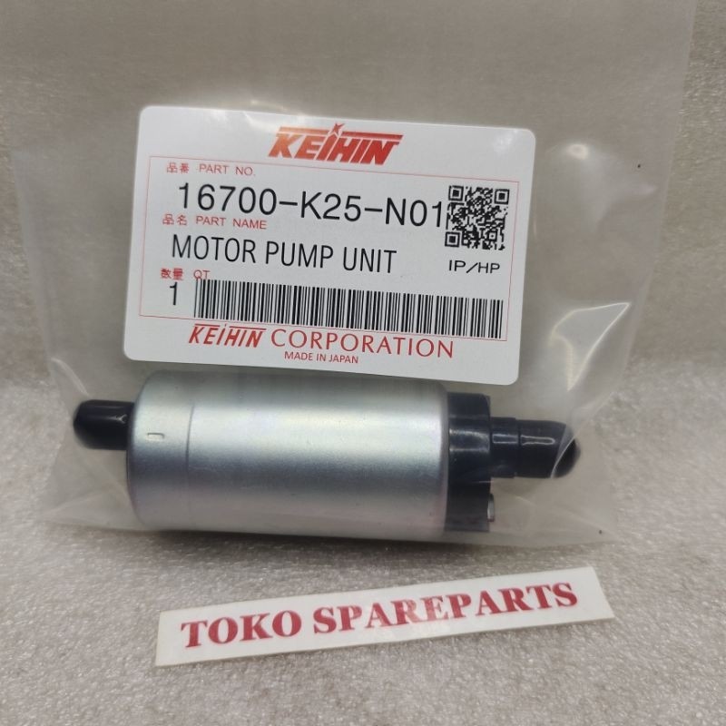 KATLENSHOP ORIGINAL KEIHIN K25 Rotak fuel pump Beat fi Scoopy fi Beat ESP Vario 125 old 2012-2014