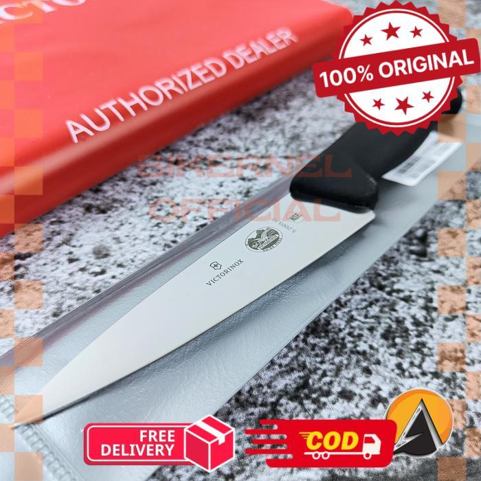 Pisau Carving knife victorinox 31 cm original swiss 5.2003.31 - 12 cm 5.2003.12 -biker