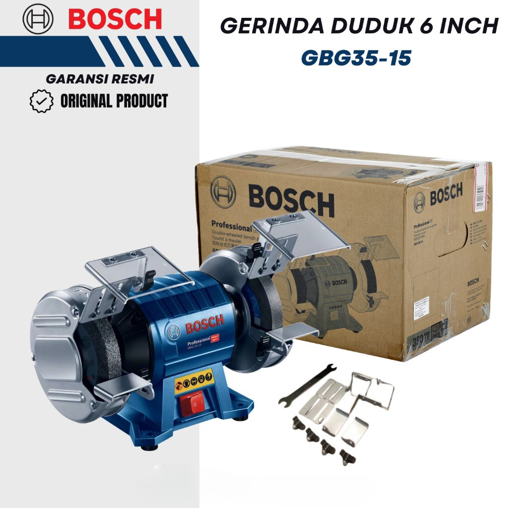Bosch GBG 35-15 Bench Grinder 6"/ Mesin Gerinda duduk 6 inch Bosch