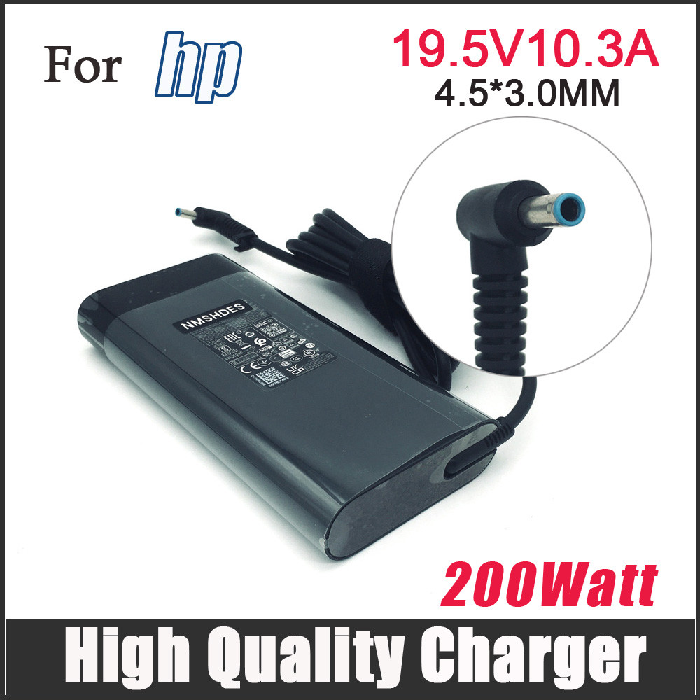 Genuine 200W 19.5V 10.3A TPN-DA10 TPN-LA20 TPN-LA21 ADP-200HB B Laptop AC Adapter For HP Omen 15 17 