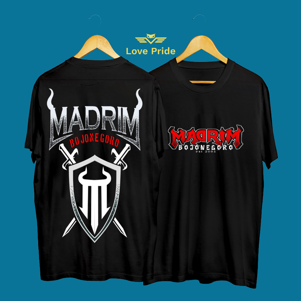 Kaos Tshirt Baju Distro Madrim Bojonegoro 2005 PSHT Premium Terbaru
