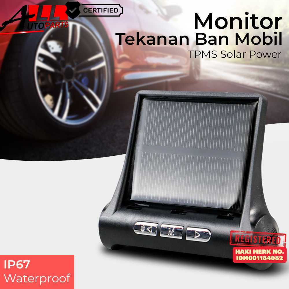 Monitoring Tekanan Ban Mobil Wireless TPMS Solar Power