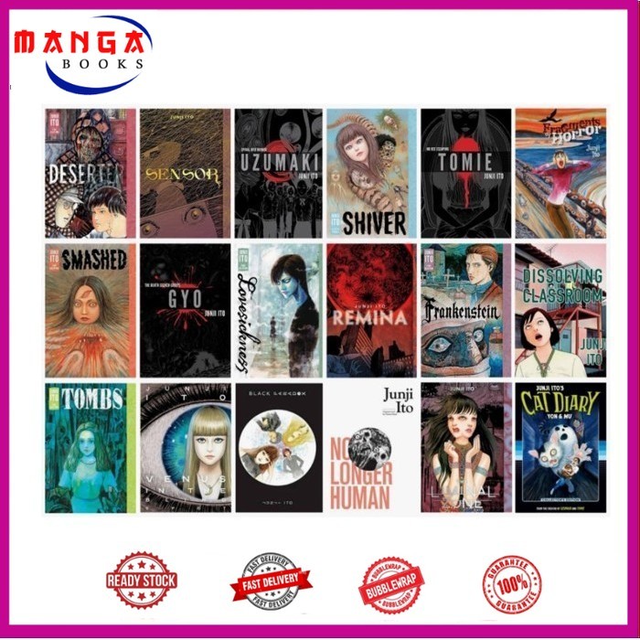 junji ito manga (English)