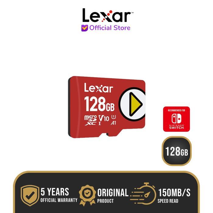 Lexar Play MicroSDXC UHS-I A1 128GB - micro SD 128 GB