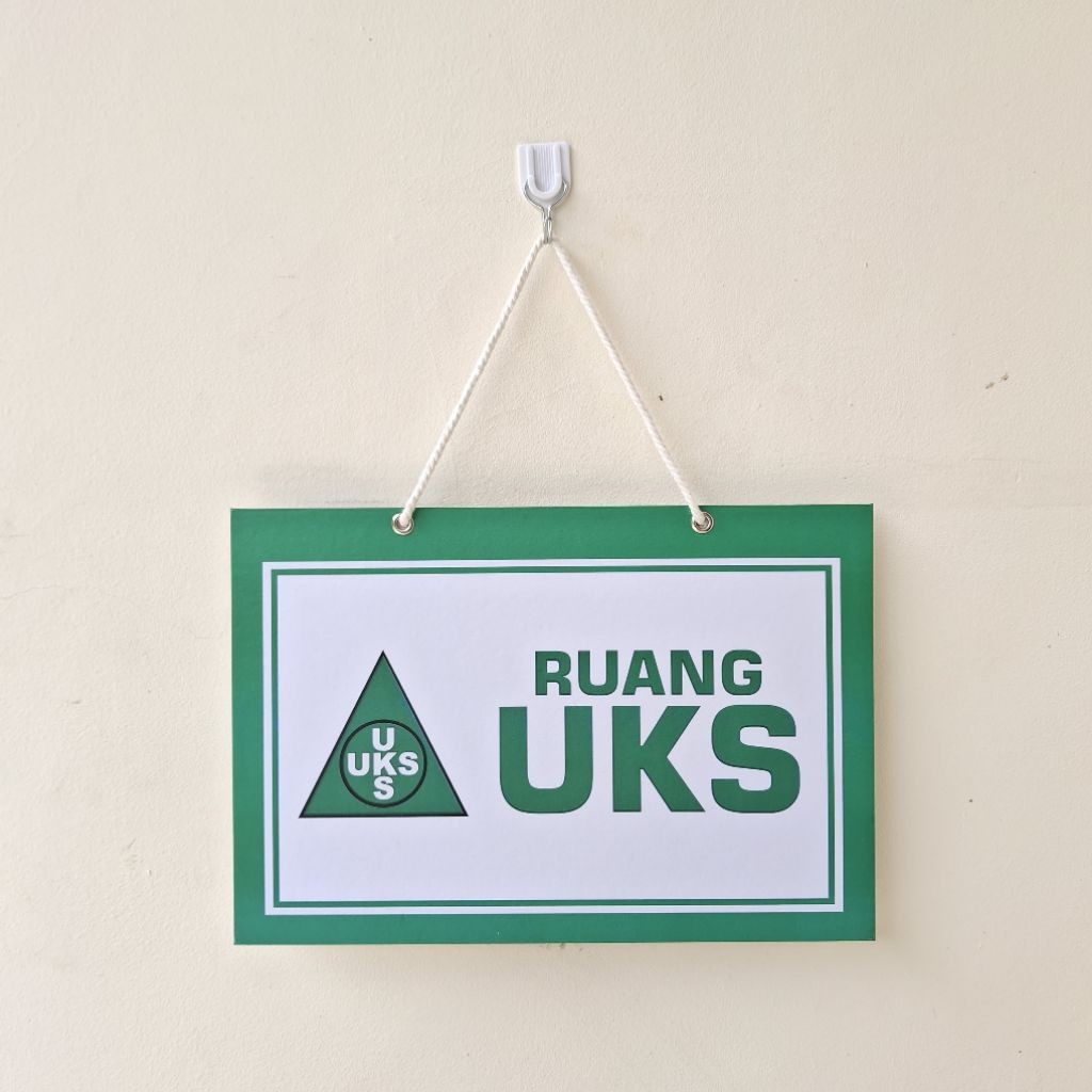 Poster gantung Ruang UKS - Hard Poster UKS - Poster Sekolah