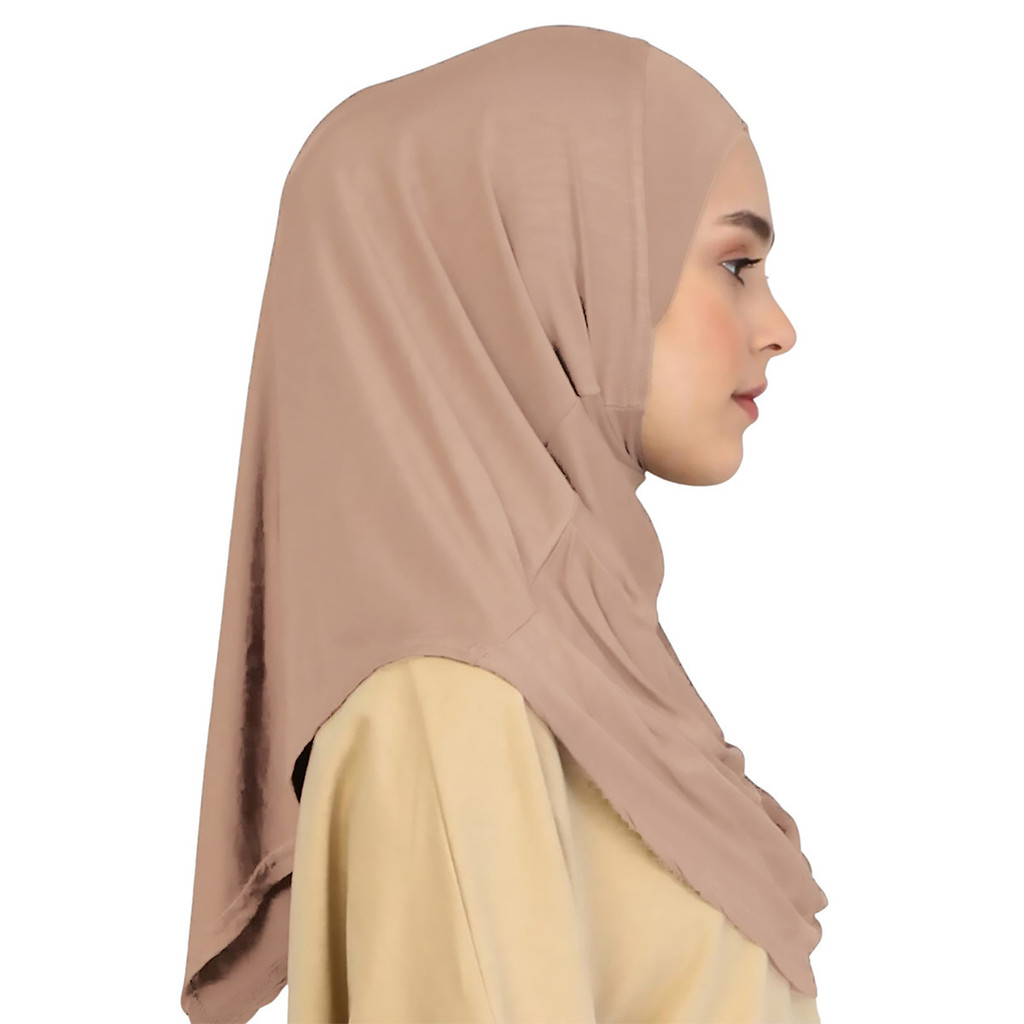 Jilbab untuk Wanita, Penutup Kepala Kristal Longgar Ekspor, Topi Dasar Santai, Modis dan Praktis