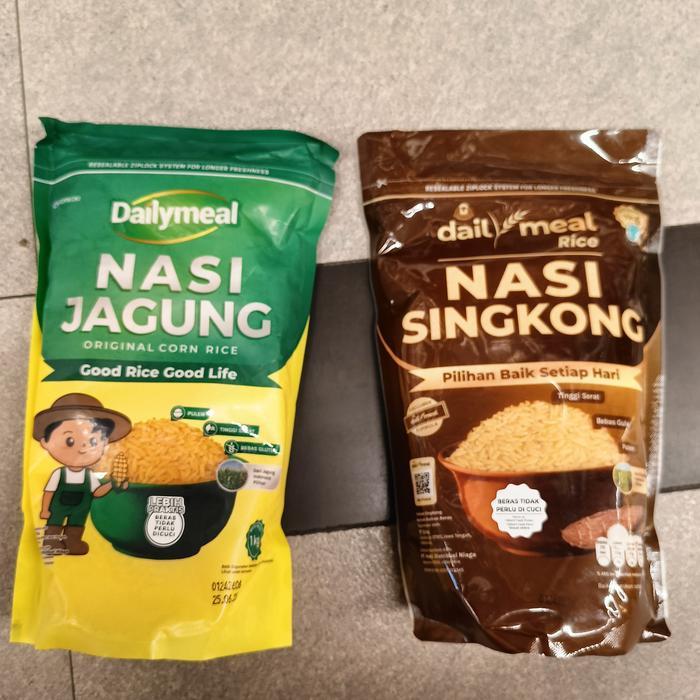 Daily Meal / Beras Nasi Jagung & Beras Nasi Singkong (1 kg) - Nasi Singkong
