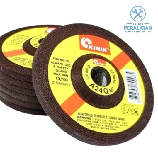 Cuci Gudang Mata batu gerinda poles kinik 4 inch batu gerinda poles / asah / potong kinik Garansi Pr