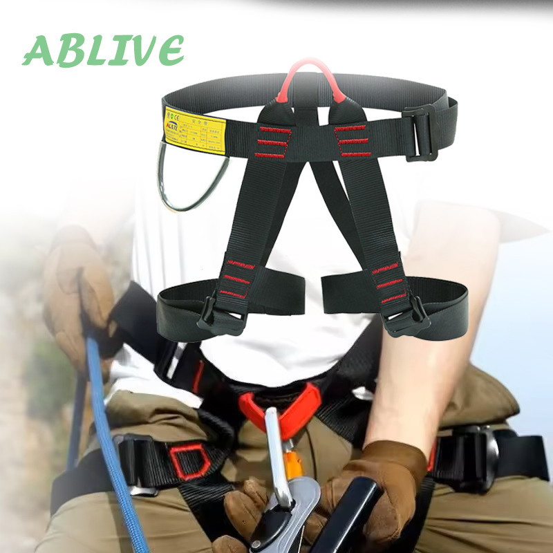 Sit Harnes Climbing Camna Safety Belt Half Body Harness Belt Safety Harness Sabuk Pengaman Tower Saf