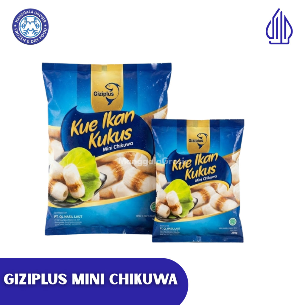 Giziplus Gizi plus Chikuwa Mini 500gr - Frozen Food