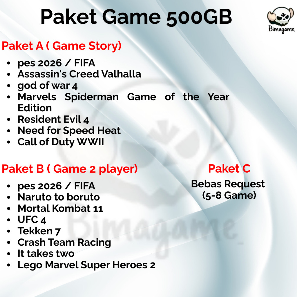 Hardisk External PS4 Hen / Hardisk Ps4 Hen Tinggal Colok Tanpa Install