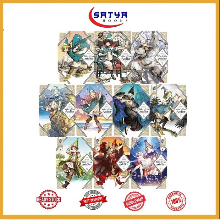 Witch Hat Atelier, 13 Book Series (English)