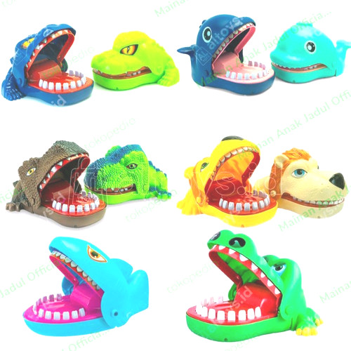 Mainan Buaya Prank Gigit Jari Tangan Plastik SNI