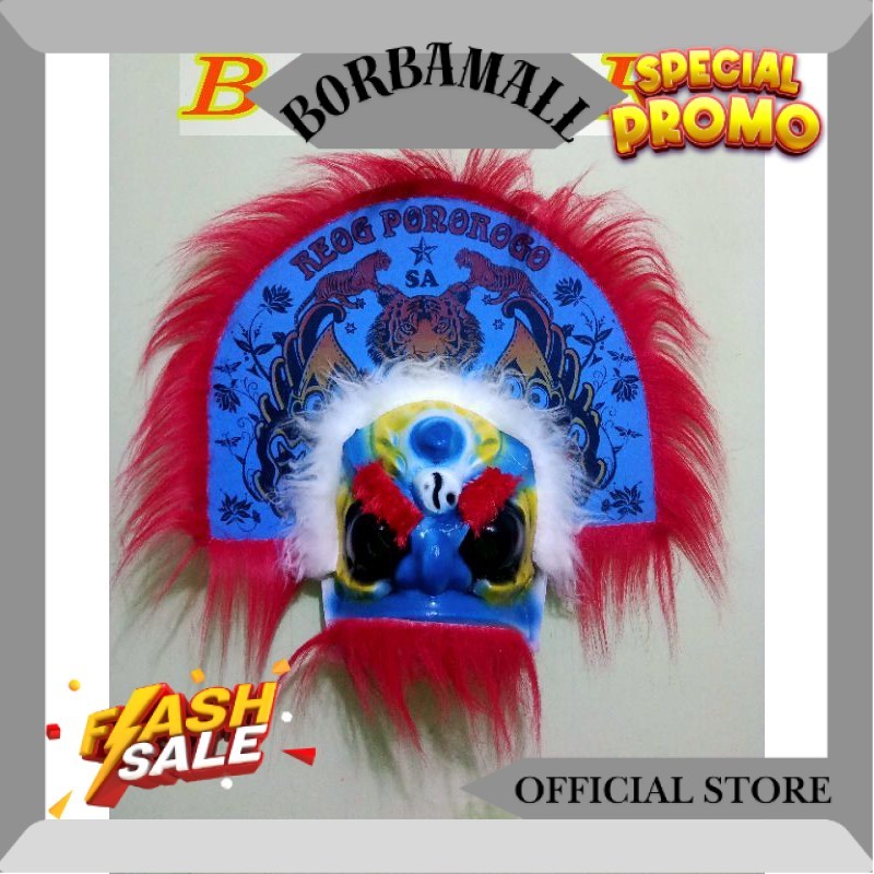 mainan anak topeng barong barongan topeng barongsai topeng reog SC