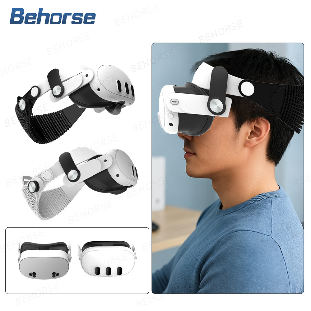 For Meta Quest 3S Lightweight Breathable Head Strap Adjustable Replacement Headstrap For Meta Quest 