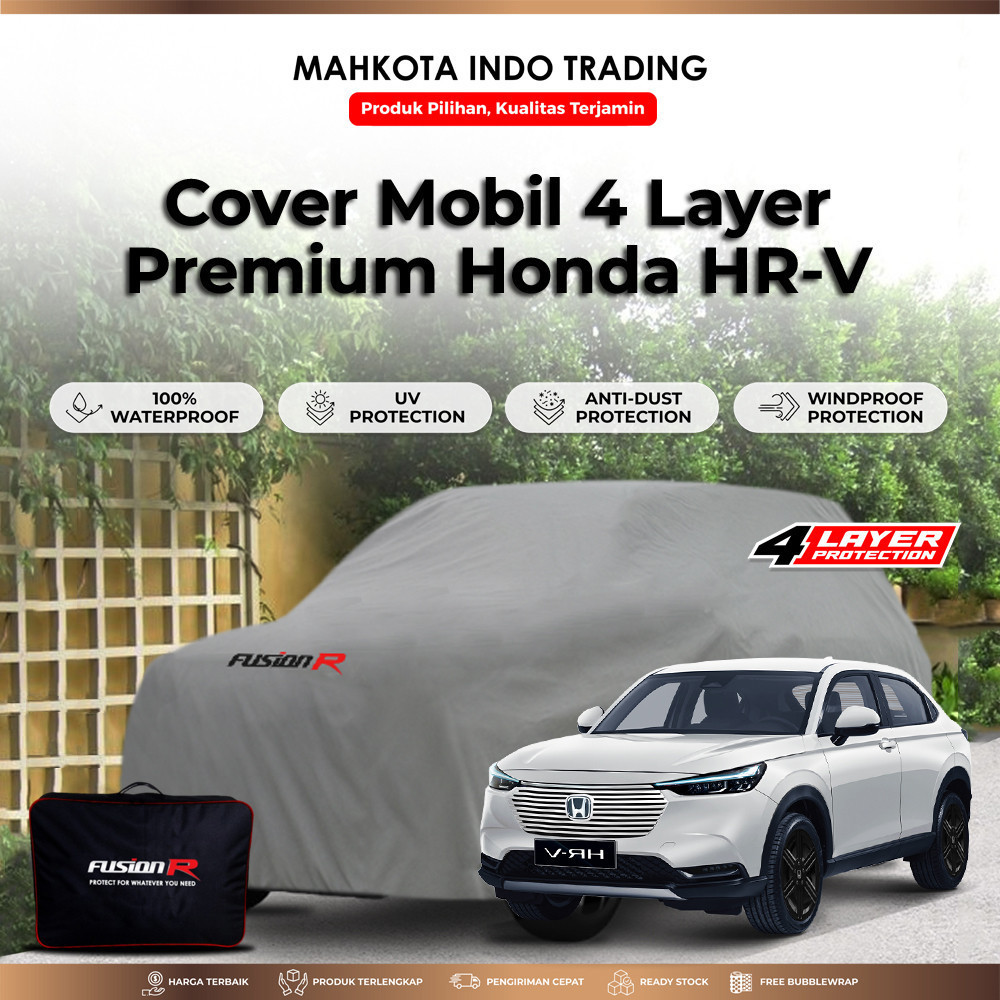 Cover Sarung Mobil HRV  Multi Layer Waterproof UV Protection Not KRISBOW
