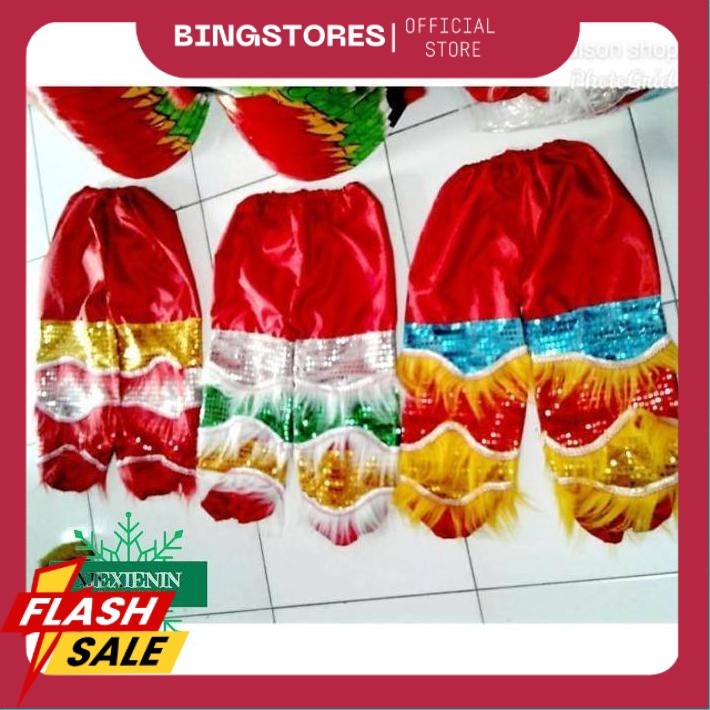 XIEXIENIN Celana Barongsai Remaja Dewasa Kostum Barongsay Murah Baju Barongsai AC