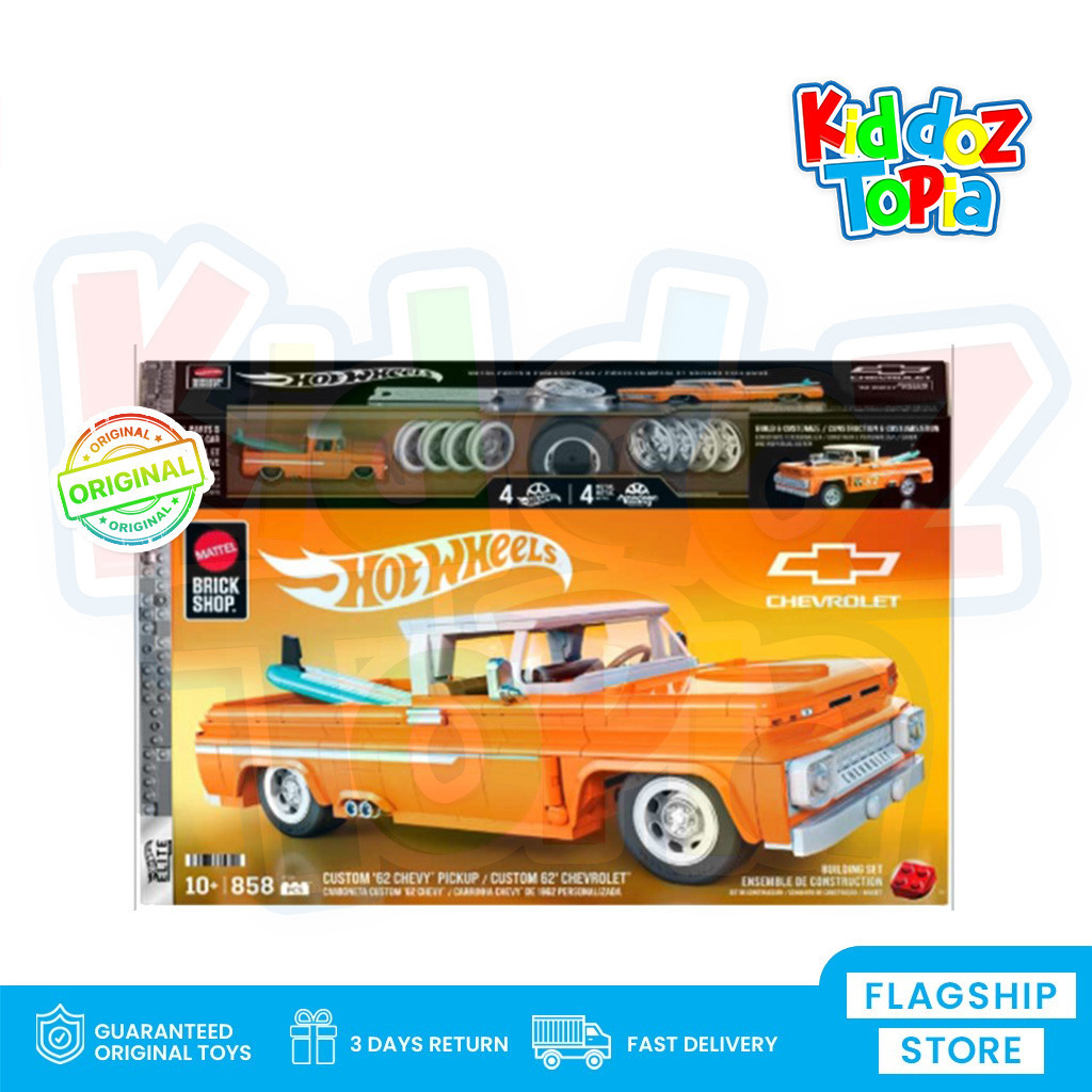 Hot Wheels HOTWHEELS BRICK SHOP Series Custom ’62 Chevy CHEVROLET Pickup JFT20 GLC