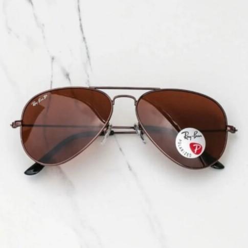 Kacamata Original Rāybān RB3026 Aviator Brown Frame