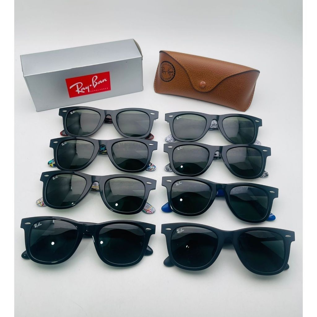 [ LINE & K ] NEW KACAMATA HITAM SANGGLASS WAYFARER 2140 KACA SUPER PREMIUM