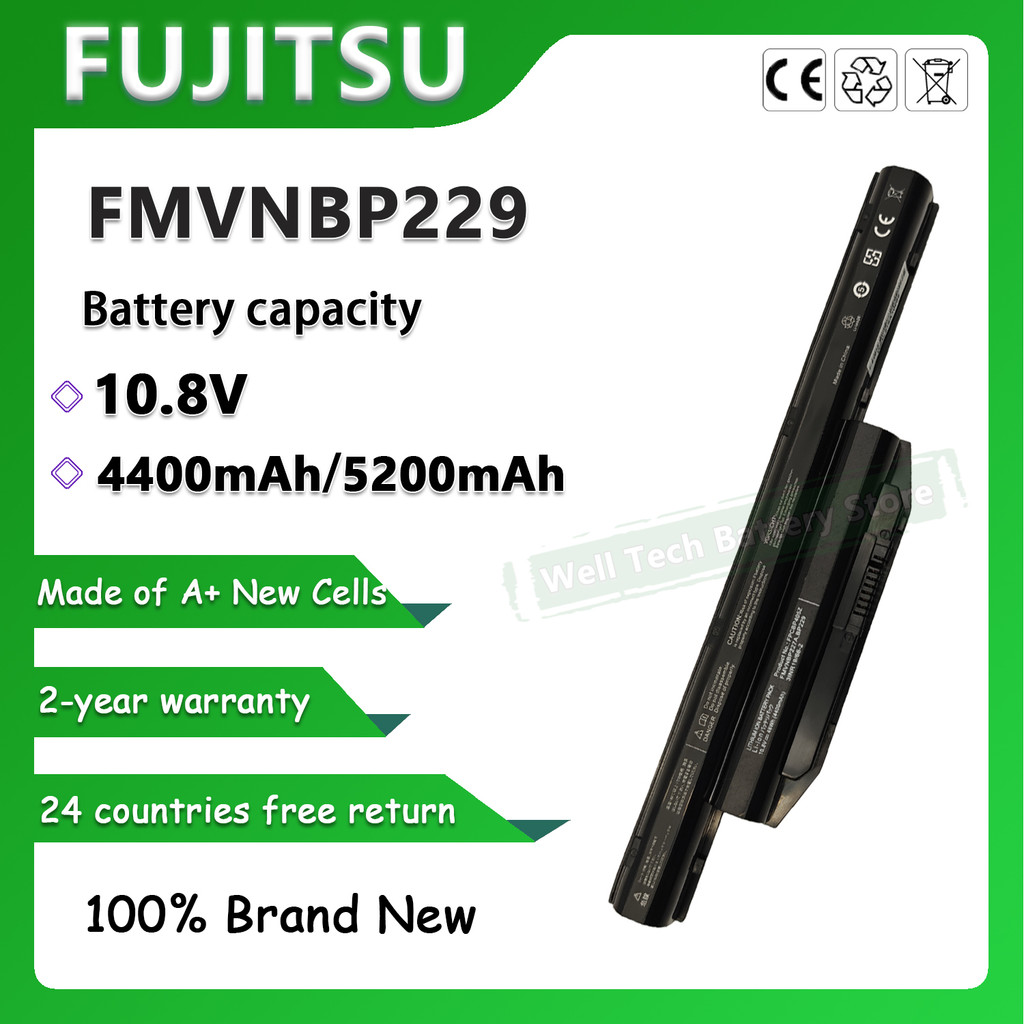 FMVNBP229 Laptop Battery For FUJITSU AH564 S904 SH904 A514 A544 A555 A557 E734 E733 E736 E743 E744 E