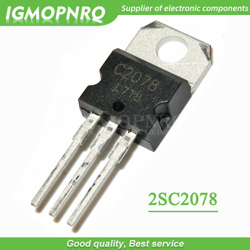 10PCS 2SC2078 C2078 27MHz RF  Amp transistor  TO-220 Package new original