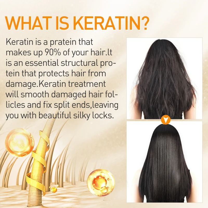 PURC 12% 1000Ml Keratin Treatment Smoothing Rambut Brazilian Hair Keratin Serum