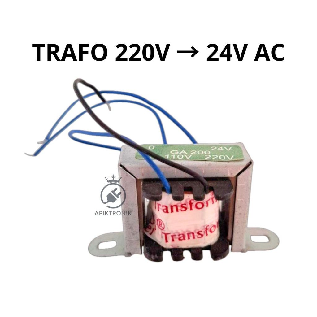 Trafo Booster TV BDS GA200 Step Down Input AC 220V Output AC 24V Transformator BDS