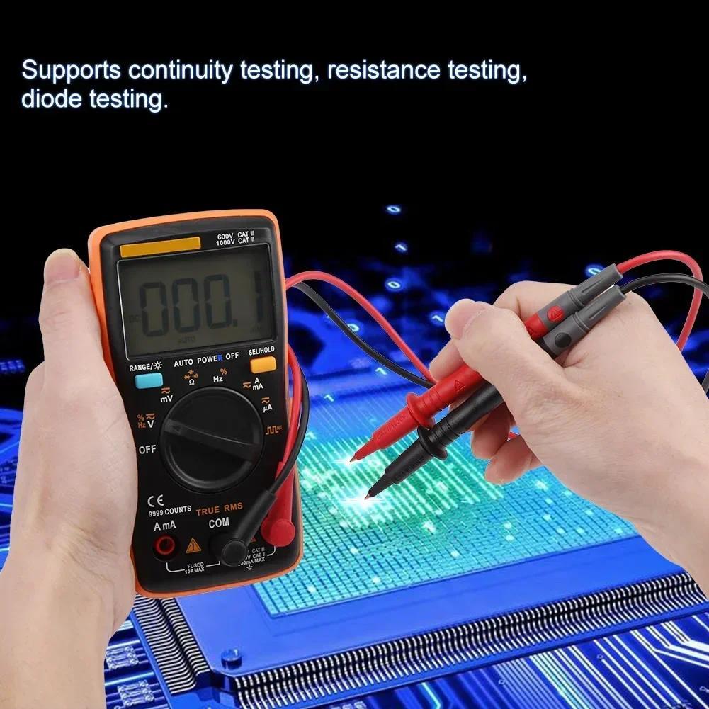ANENG AN8008 True RMS gital Multimeter AC DC Voltage Ammeter Current Ohm Meter Current Meter Volt Oh