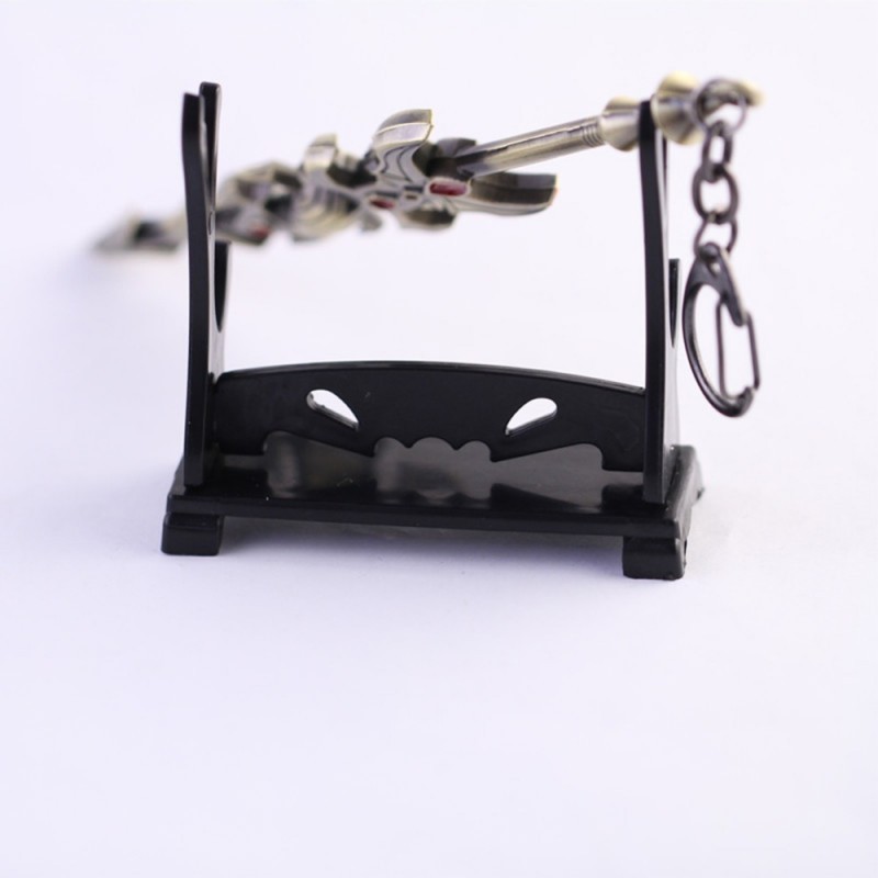 Dudukan Samurai 10 Pcs 2 Tahap Katana Kake Pedang Stand Display Senjata Pvc Black 7 A 2.5 6 Cm