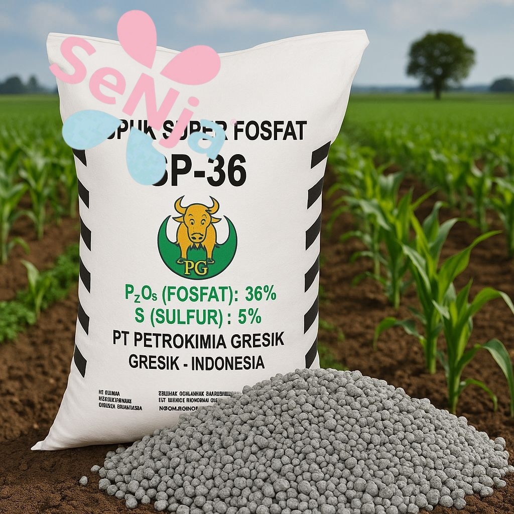 NEW,, Pupuk TSP SP 36 1kg Original Eceran