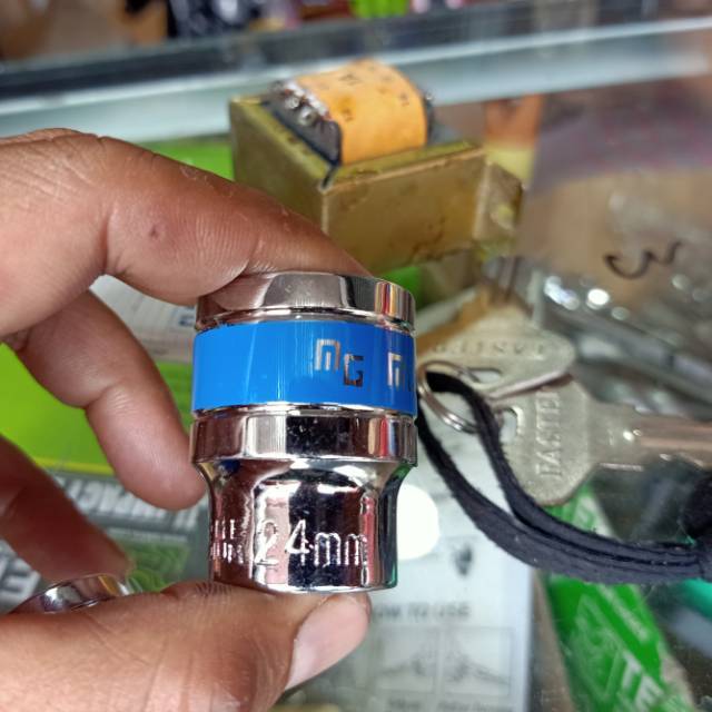 Mata shock 24 mm mg tools chrome vanadium steel kunci shock gagang shock stang shock anak shock