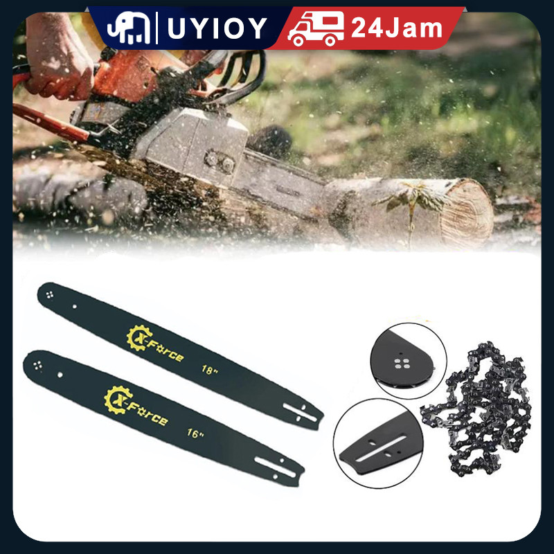 16/18in Bar Chainsaw Maestro Bar Gergaji Mesin Guide Bar Laser Bar Chainsaw Guide