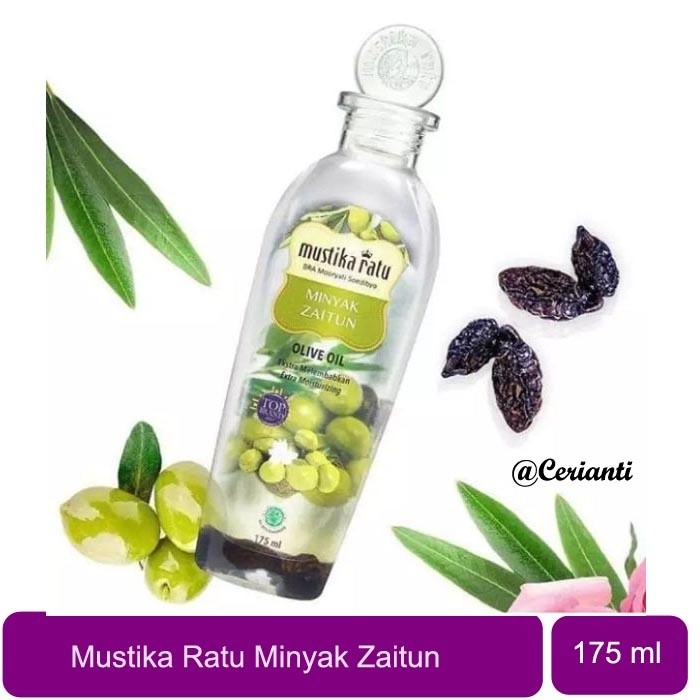 Mustika Ratu Minyak Zaitun 175 ml / Mustika Ratu Minyak Zaitun